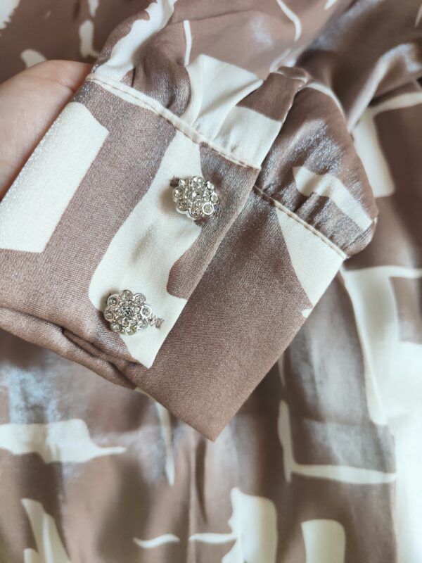 Ensemble Diamante Colore Marrone Beige taille S - Image 5