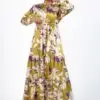Jacquard Abito Modesto Verde N2