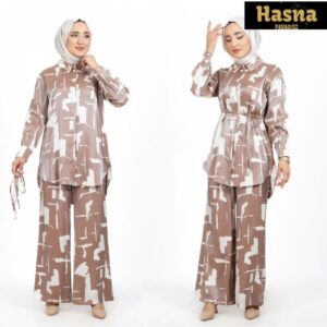 Ensemble diamante colore Marrone taille M